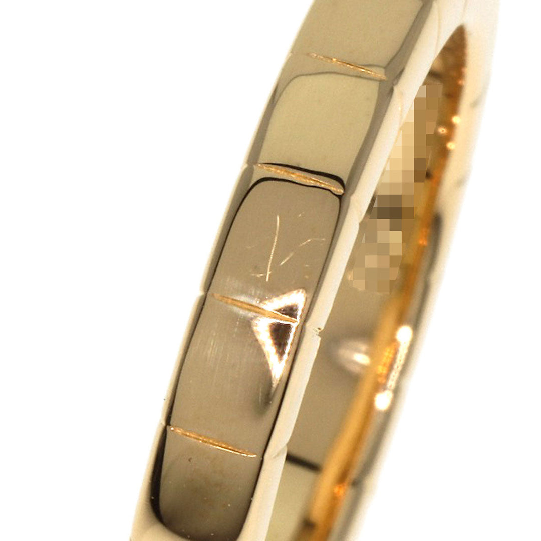CARTIER Ring 18K Yellow Gold gold Laniere # 51 Women Used Authentic