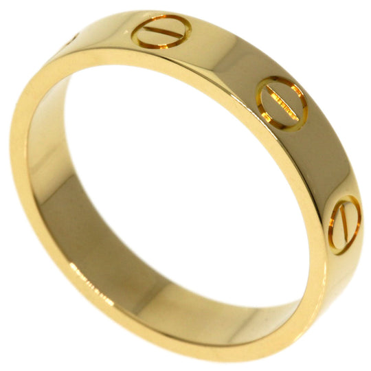CARTIER Ring 18K Yellow Gold gold Mini Love Ring #49