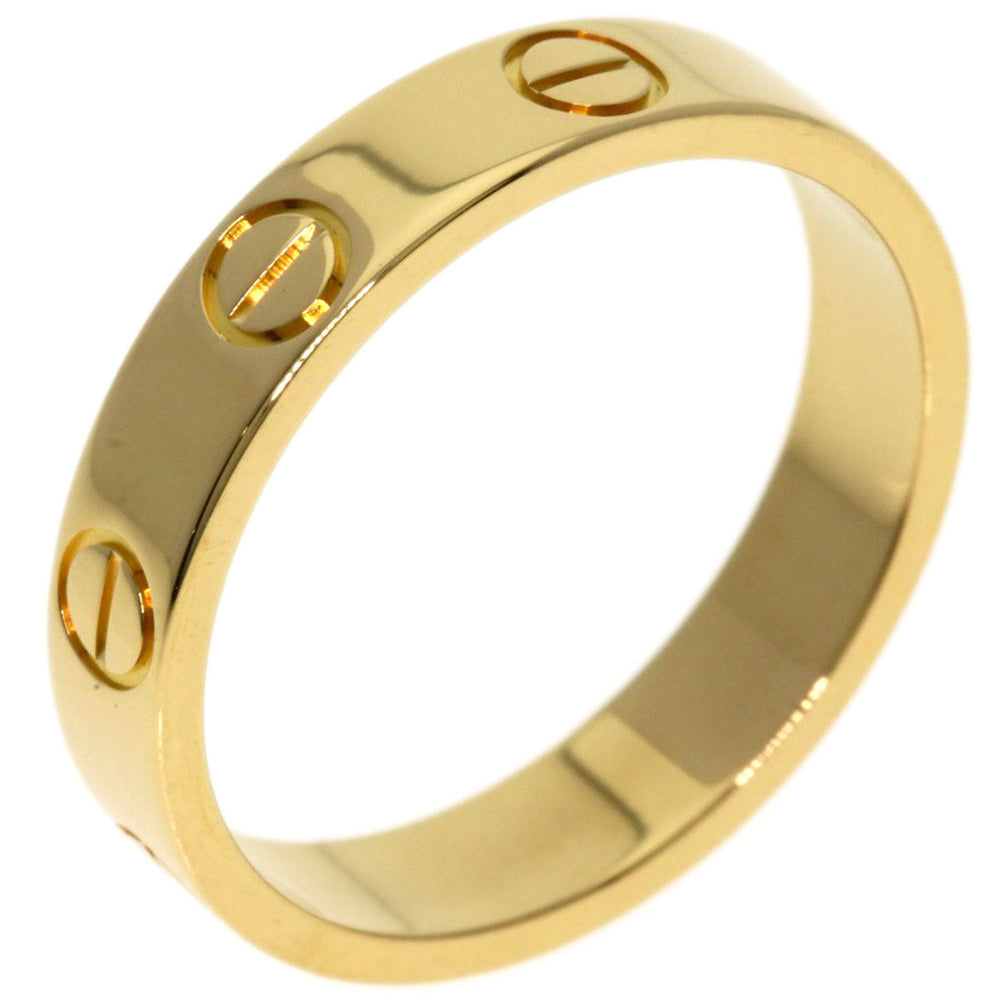 CARTIER Ring 18K Yellow Gold gold Mini Love Ring #49