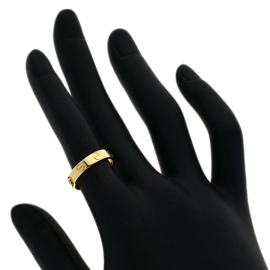 CARTIER Ring 18K Yellow Gold gold Mini Love Ring #49