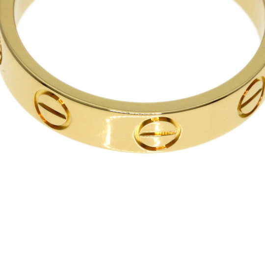 CARTIER Ring 18K Yellow Gold gold Mini Love Ring #49