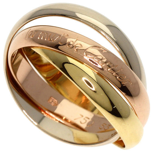 CARTIER Ring 18K Yellow Gold gold Trinity #53