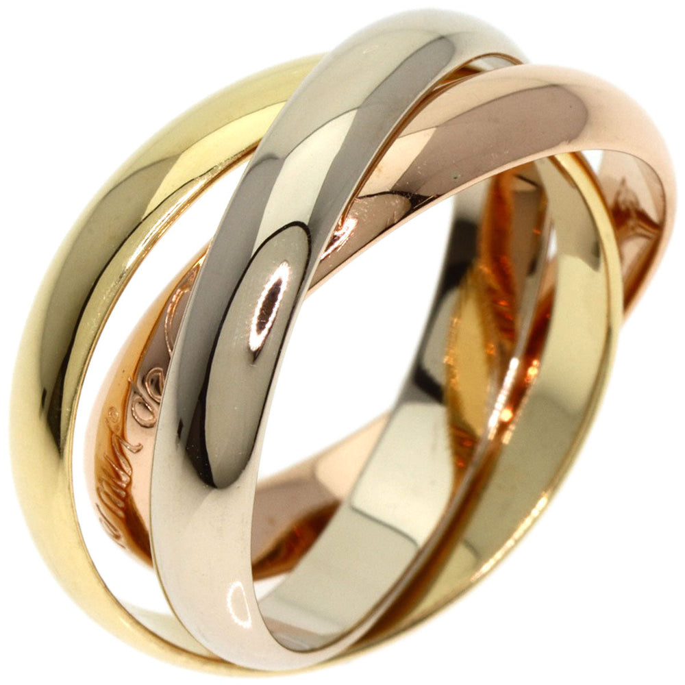 CARTIER Ring 18K Yellow Gold gold Trinity #53