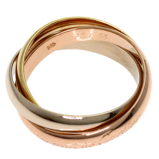 CARTIER Ring 18K Yellow Gold gold Trinity #53