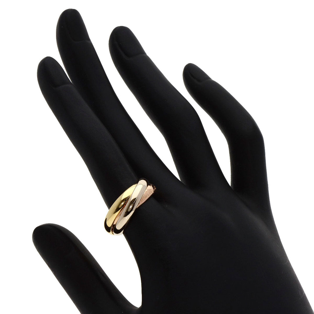 CARTIER Ring 18K Yellow Gold gold Trinity #53