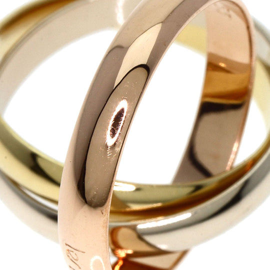 CARTIER Ring 18K Yellow Gold gold Trinity #53