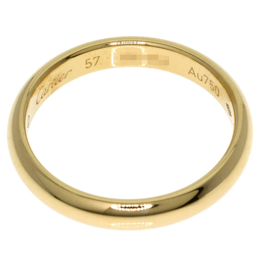 CARTIER Ring 18K Yellow Gold gold Wedding Classic #57