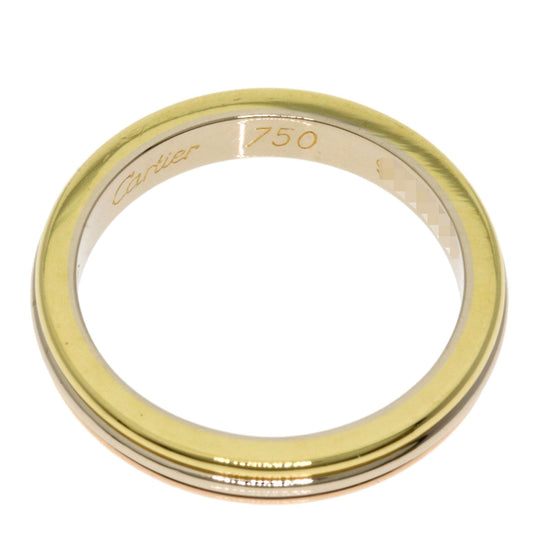 CARTIER Ring K18YG , K18WG , K18PG gold Three colors # 46 Women Used Authentic