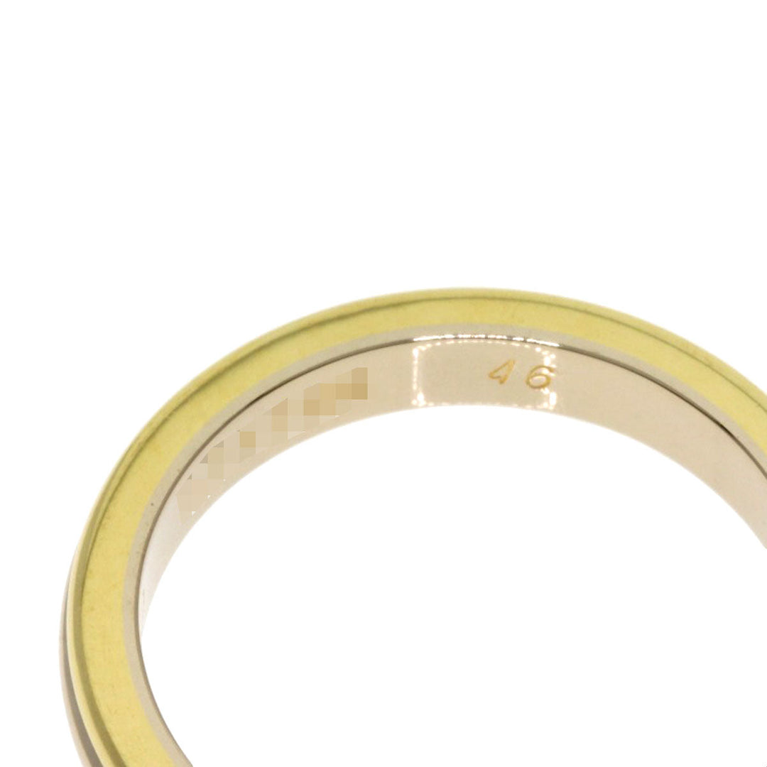 CARTIER Ring K18YG , K18WG , K18PG gold Three colors # 46 Women Used Authentic
