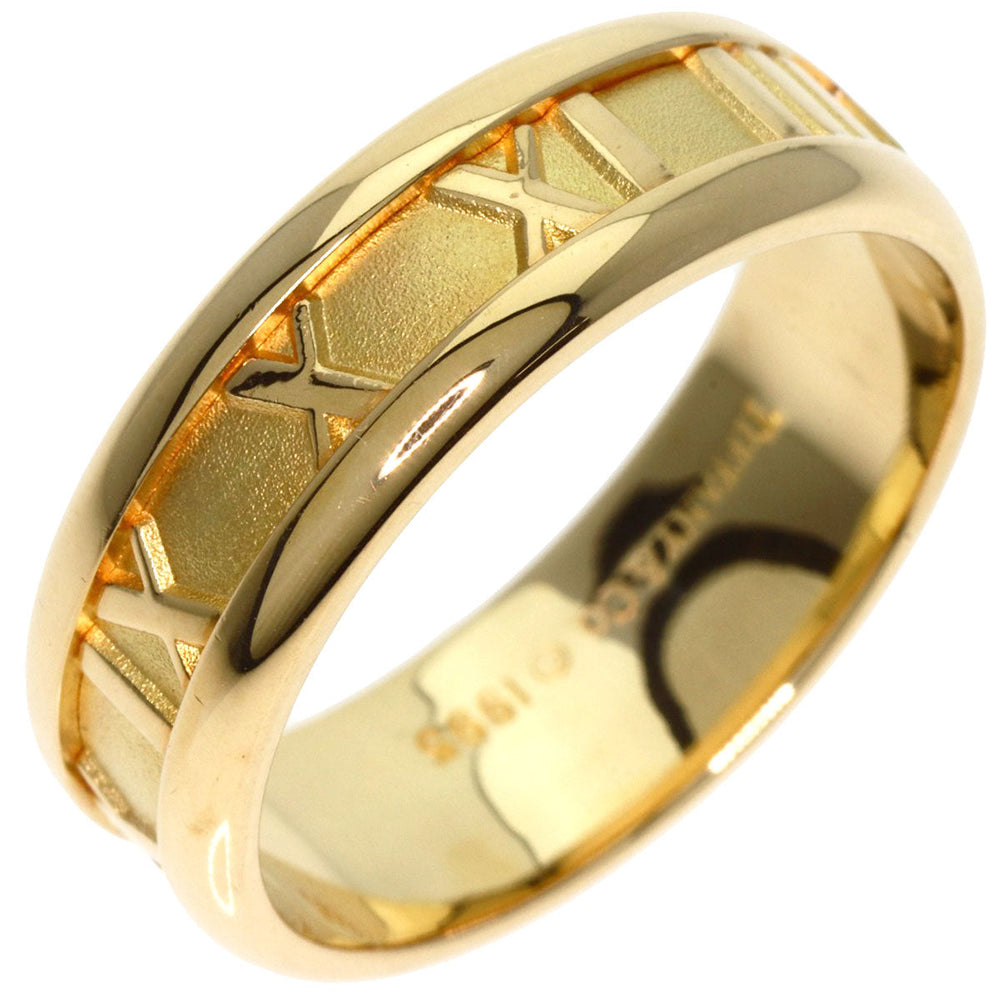 TIFFANY&Co. Ring 18K Yellow Gold gold Atlas Women Used Authentic