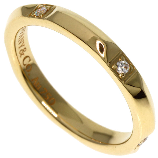 TIFFANY&Co. Ring 18K Yellow Gold gold True Band Ring Diamond