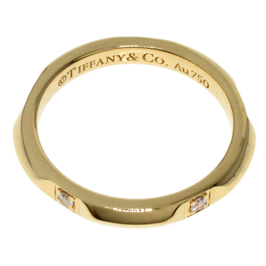 TIFFANY&Co. Ring 18K Yellow Gold gold True Band Ring Diamond