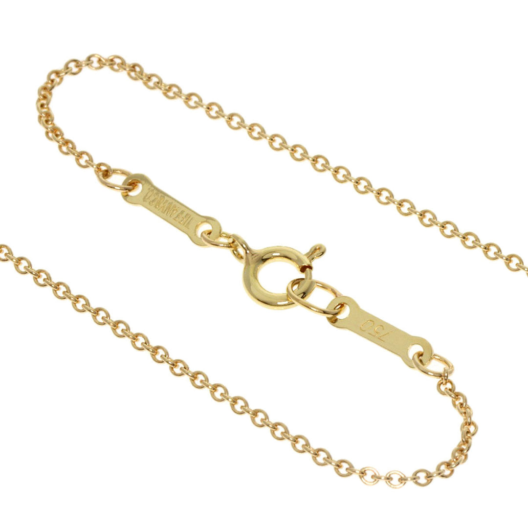 TIFFANY&Co. Necklace 18K Yellow Gold gold Open heart Women Used Authentic