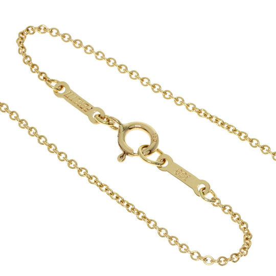 TIFFANY&Co. Necklace 18K Yellow Gold gold Open heart Women Used Authentic