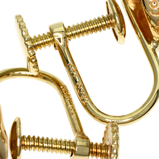TIFFANY&Co. Earring 18K Yellow Gold gold Bean Women Used Authentic