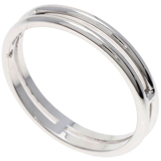 HERMES Ring K18WG Silver Arianne Wedding #58