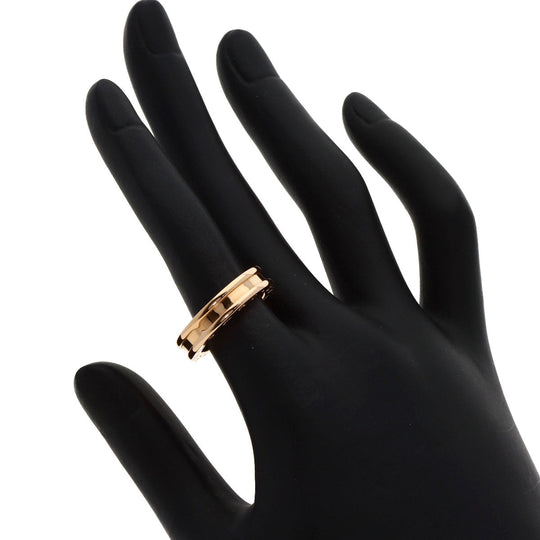 BVLGARI Ring 18K Pink Gold gold B-zero1 B-zero One 1 Band XS #50 Women Used Authentic