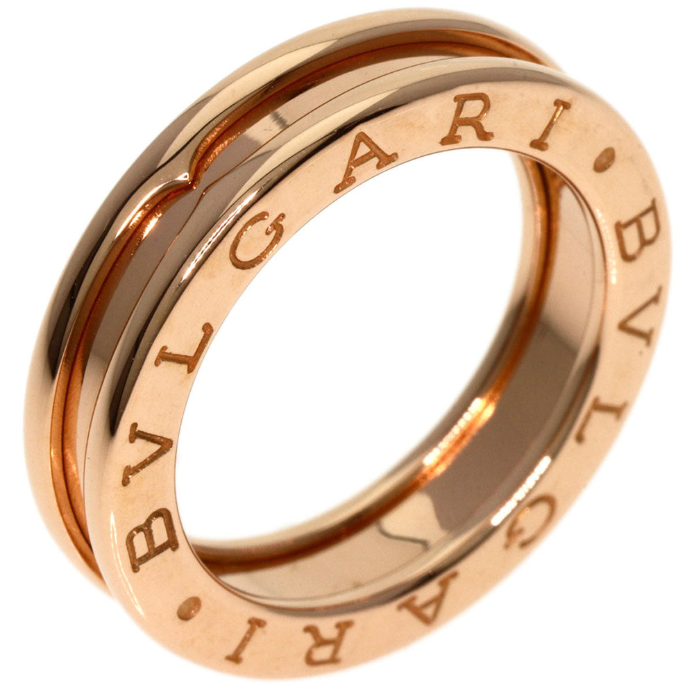 BVLGARI Ring 18K Pink Gold gold B-zero1 B-zero One 1 Band #49