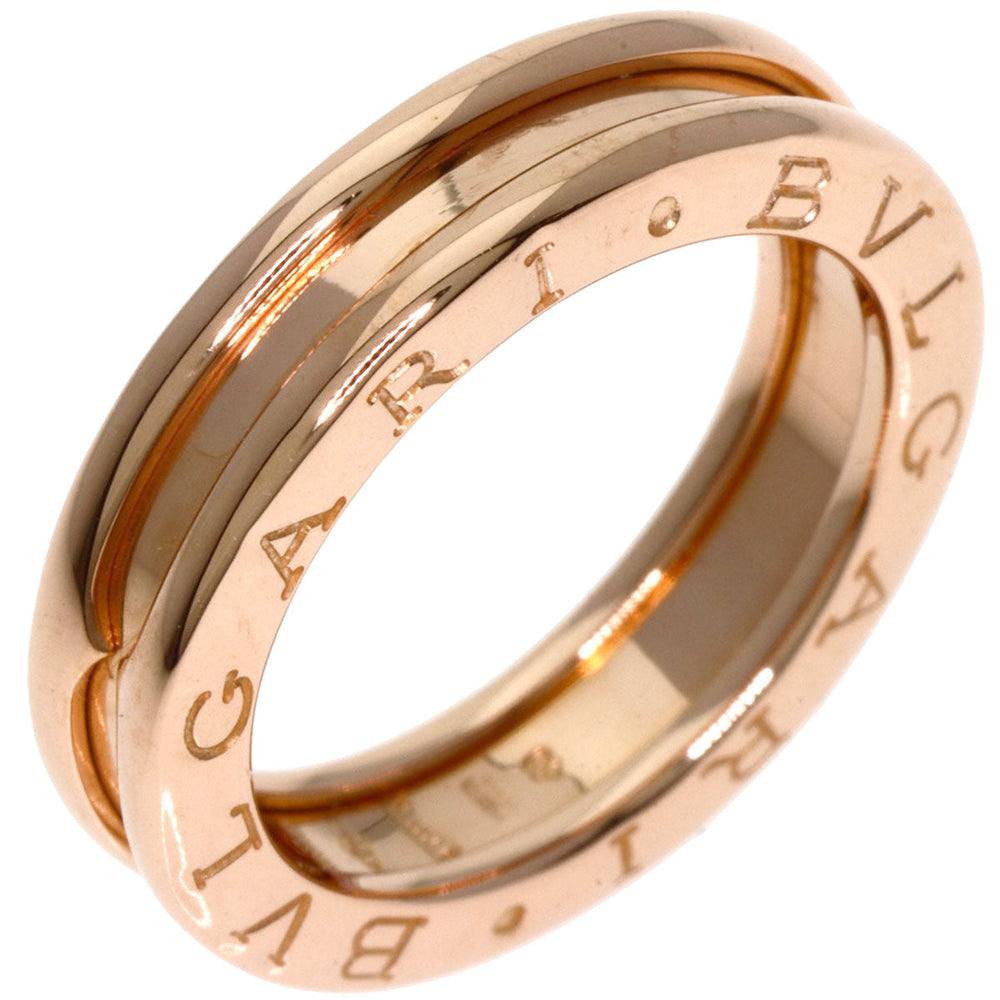 BVLGARI Ring 18K Pink Gold gold B-zero1 B-zero One 1 Band XS #48