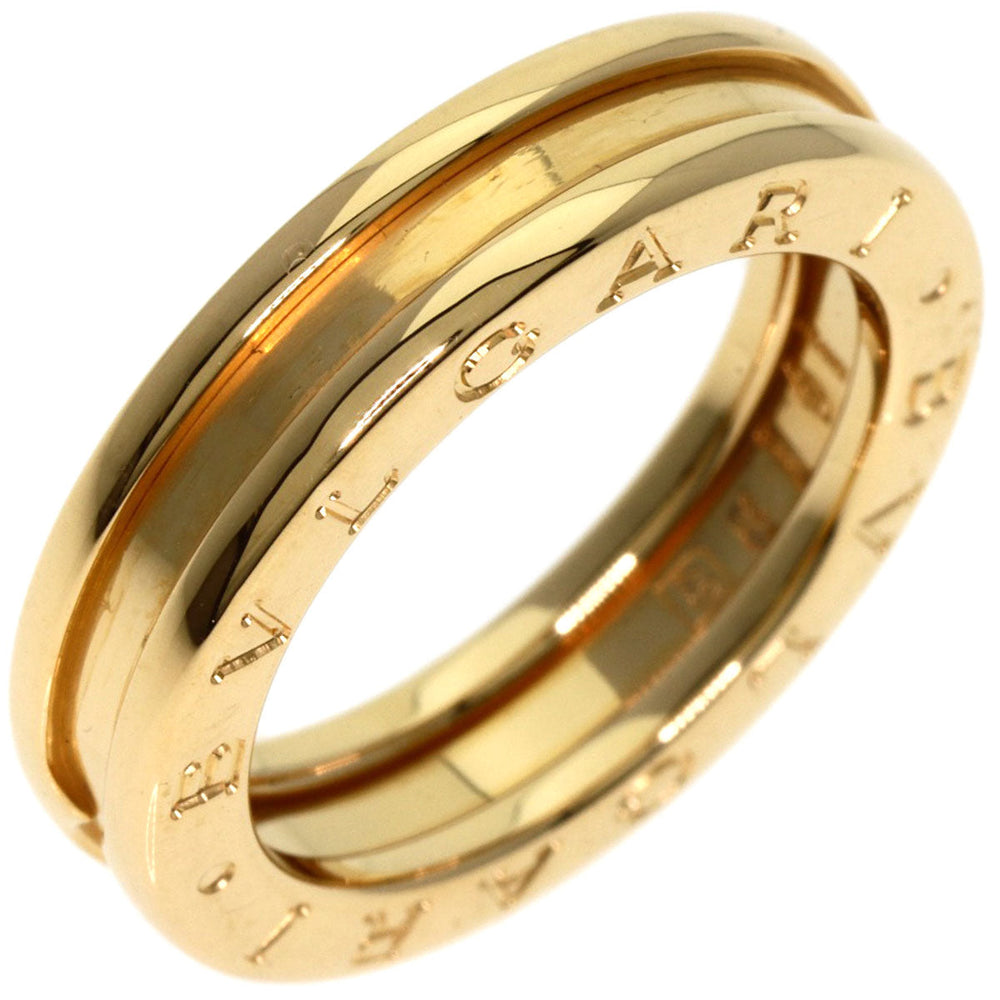 BVLGARI Ring 18K Yellow Gold gold B-zero1 B-zero One 1 Band XS #49 Women Used Authentic