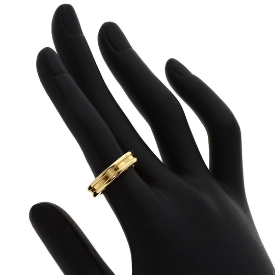 BVLGARI Ring 18K Yellow Gold gold B-zero1 B-zero One 1 Band XS #49 Women Used Authentic