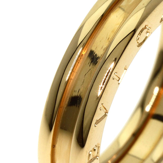BVLGARI Ring 18K Yellow Gold gold B-zero1 B-zero One 1 Band XS #49 Women Used Authentic