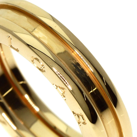 BVLGARI Ring 18K Yellow Gold gold B-zero1 B-zero One 1 Band XS #49 Women Used Authentic