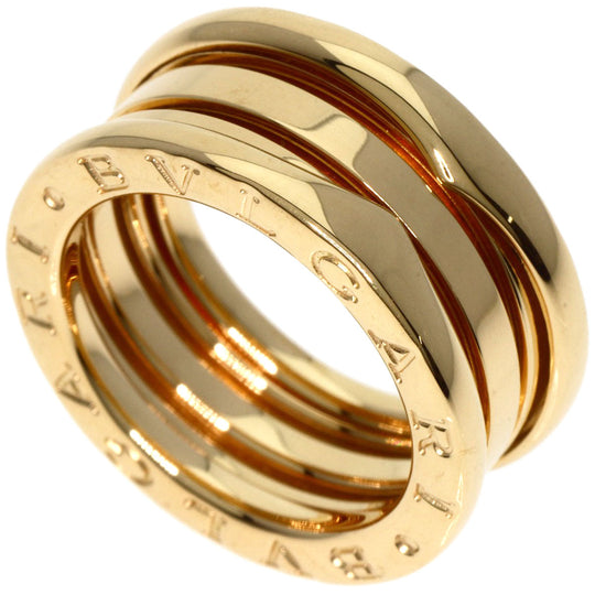 BVLGARI Ring 18K Yellow Gold gold B-zero1 B-zero One 2 Band #48 Women Used Authentic