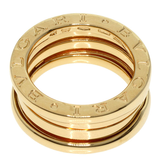 BVLGARI Ring 18K Yellow Gold gold B-zero1 B-zero One 2 Band #48 Women Used Authentic