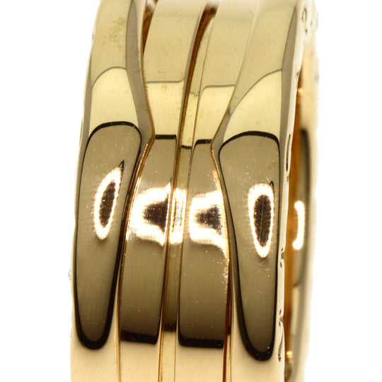 BVLGARI Ring 18K Yellow Gold gold B-zero1 B-zero One 2 Band #48 Women Used Authentic