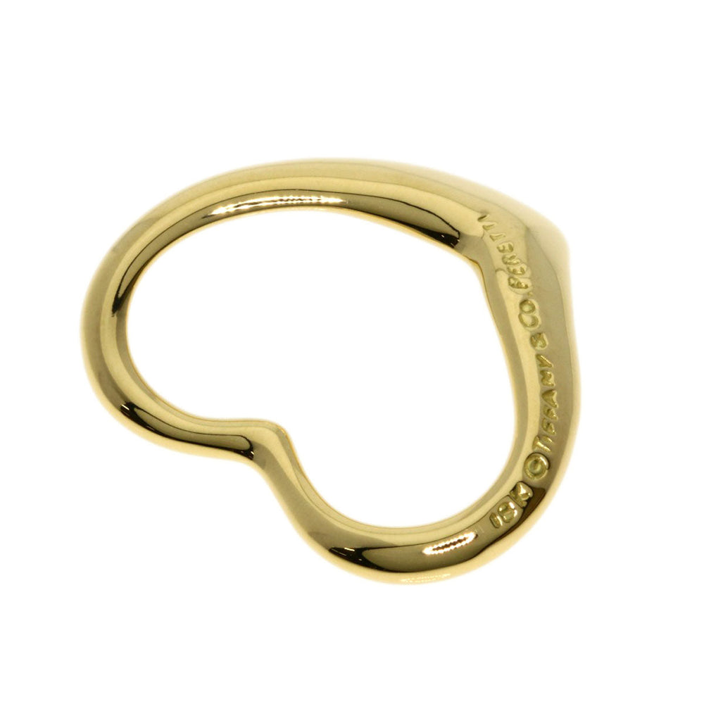 TIFFANY&Co. Pendant top 18K Yellow Gold gold Open heart