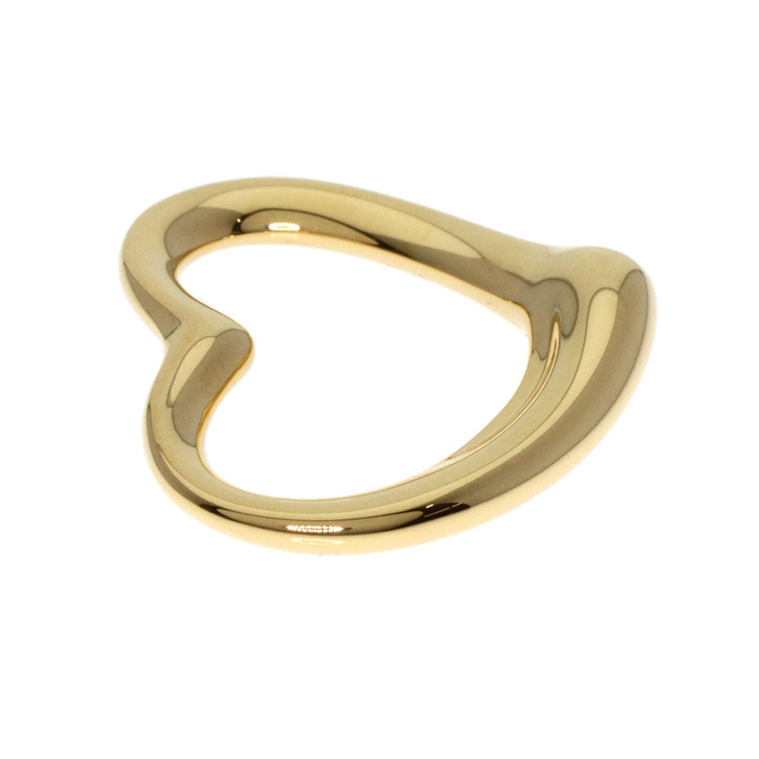 TIFFANY&Co. Pendant top 18K Yellow Gold gold Open Heart TOP Women Used Authentic