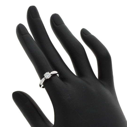 TIFFANY&Co. Ring PT950 Silver Harmony diamond