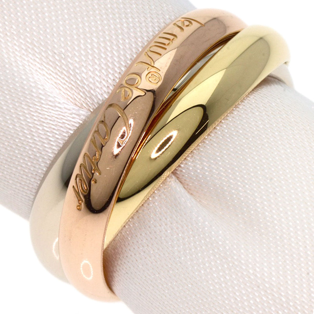 CARTIER Ring 18K Yellow Gold gold Trinity #55