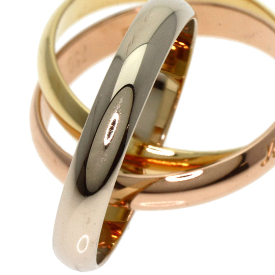 CARTIER Ring 18K Yellow Gold gold Trinity #55