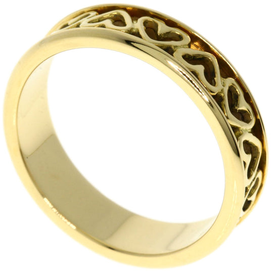 TIFFANY&Co. Ring 18K Yellow Gold gold Cutout heart Women Used Authentic