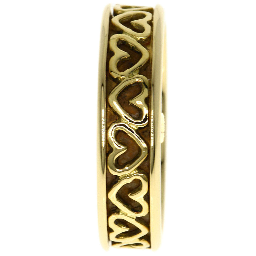 TIFFANY&Co. Ring 18K Yellow Gold gold Cutout heart Women Used Authentic