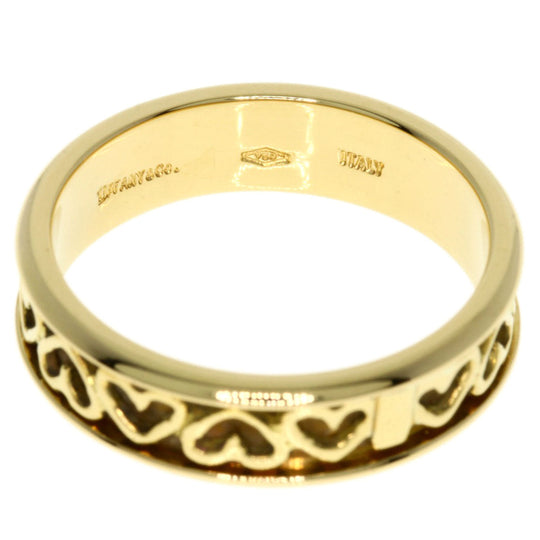 TIFFANY&Co. Ring 18K Yellow Gold gold Cutout heart Women Used Authentic