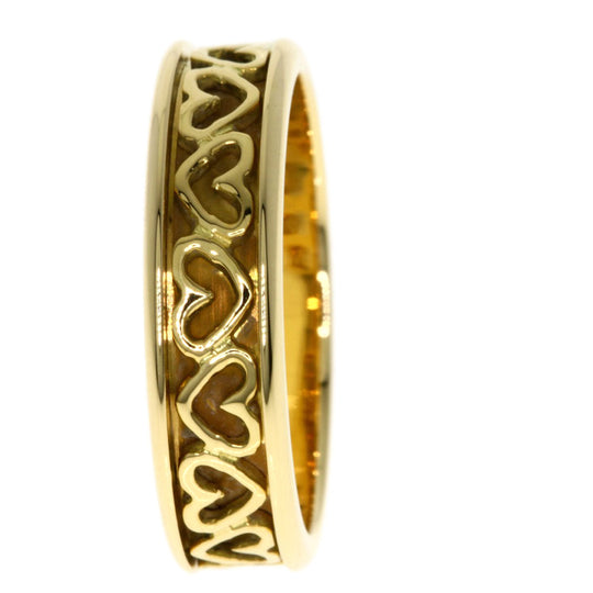 TIFFANY&Co. Ring 18K Yellow Gold gold Cutout heart Women Used Authentic