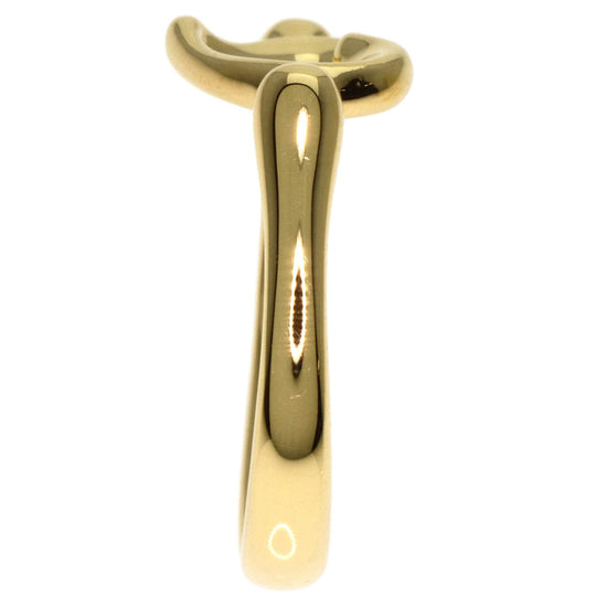 TIFFANY&Co. Ring 18K Yellow Gold gold Open heart Women Used Authentic