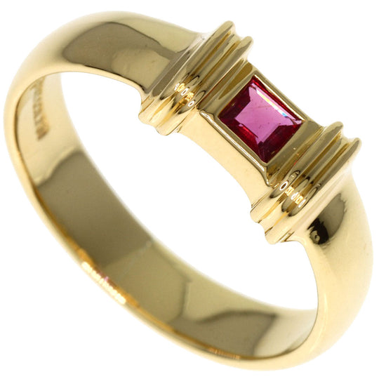 TIFFANY&Co. Ring 18K Yellow Gold gold Stacking Ruby Women Used Authentic