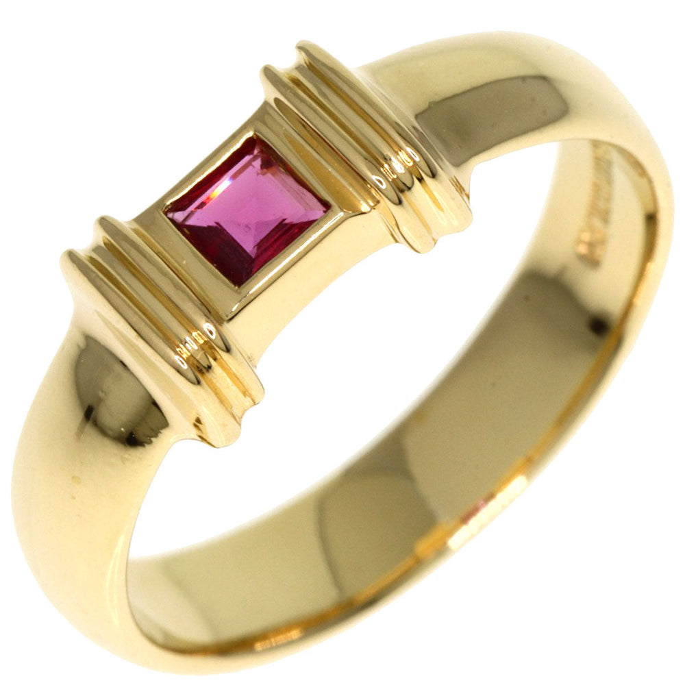 TIFFANY&Co. Ring 18K Yellow Gold gold Stacking Ruby Women Used Authentic