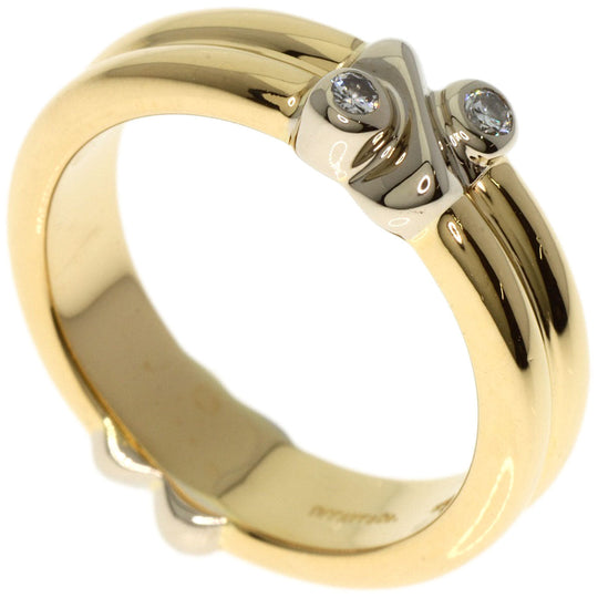 TIFFANY&Co. Ring 18K Yellow Gold gold Signature Diamond