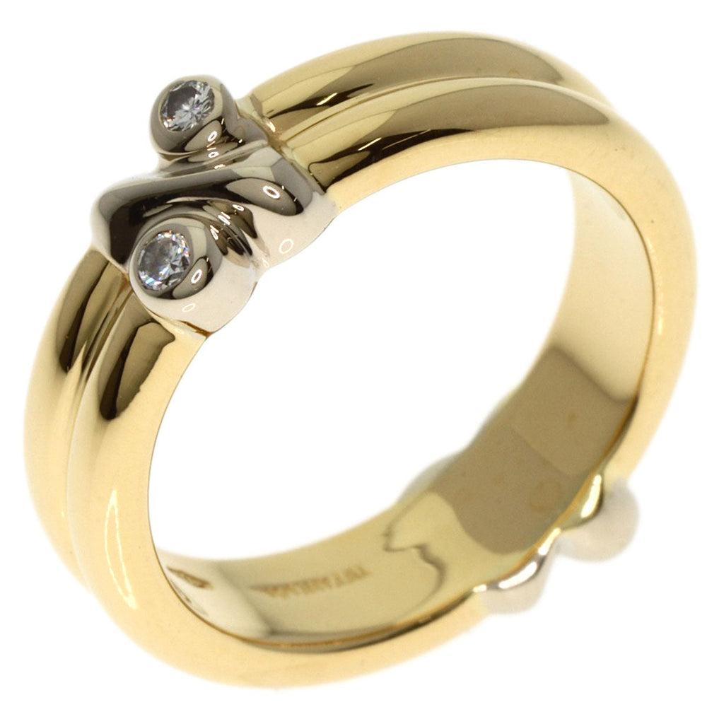 TIFFANY&Co. Ring 18K Yellow Gold gold Signature Diamond