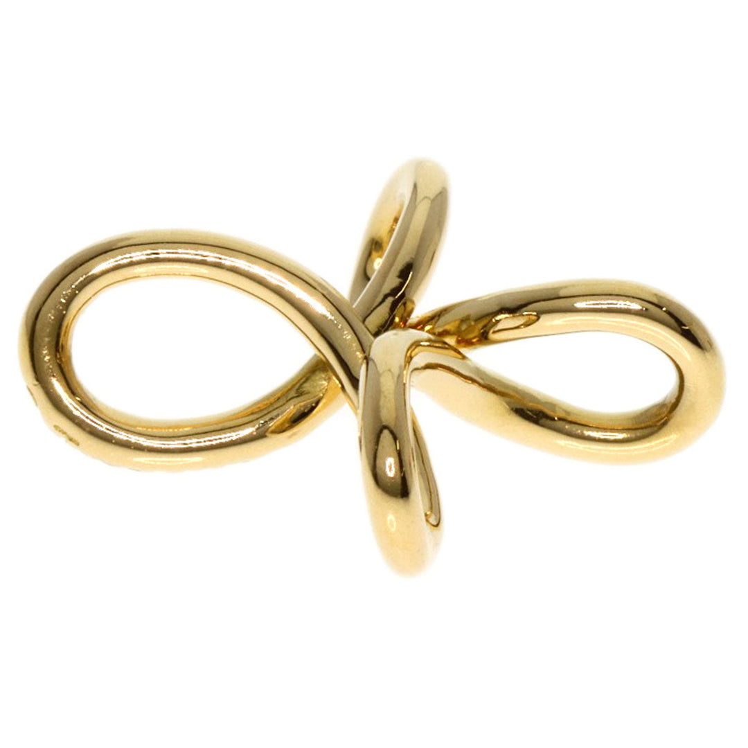 TIFFANY&Co. Pendant top 18K Yellow Gold gold Infinity Cross