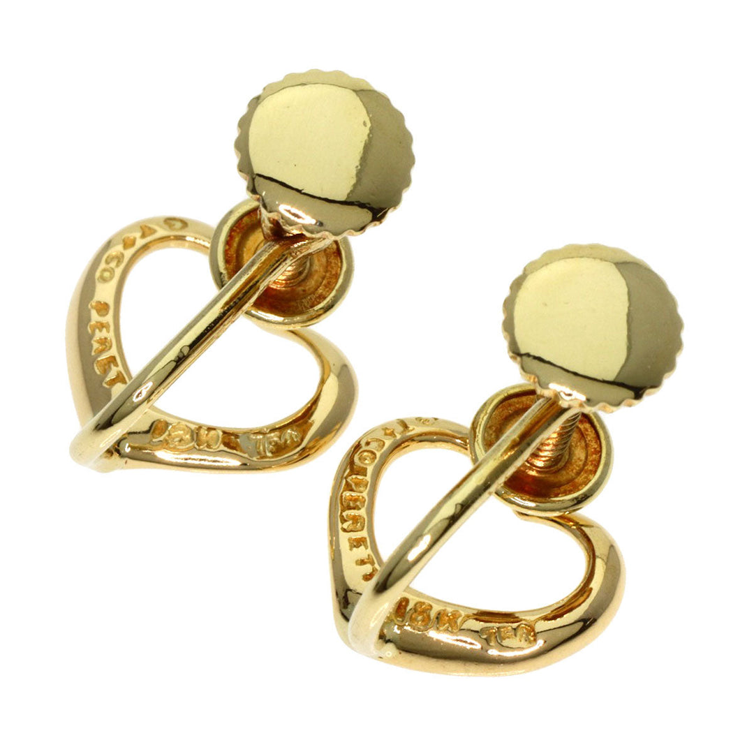TIFFANY&Co. Earring 18K Yellow Gold gold Open heart