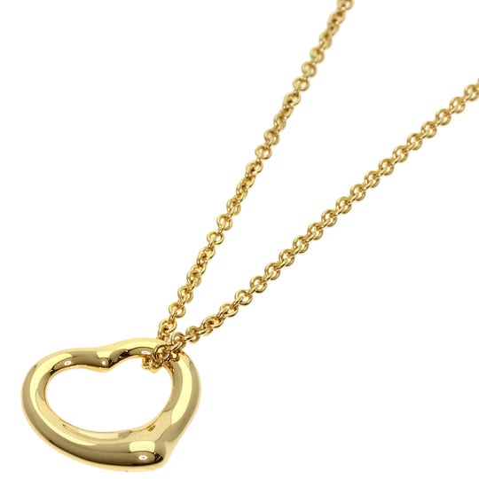TIFFANY&Co. Necklace 18K Yellow Gold gold Open heart