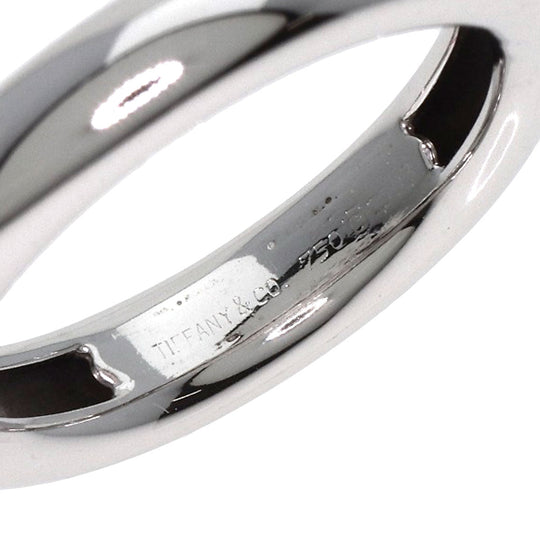 TIFFANY&Co. Ring K18WG Silver Friendship Heart Diamond