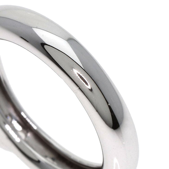 TIFFANY&Co. Ring K18WG Silver Friendship Heart Diamond