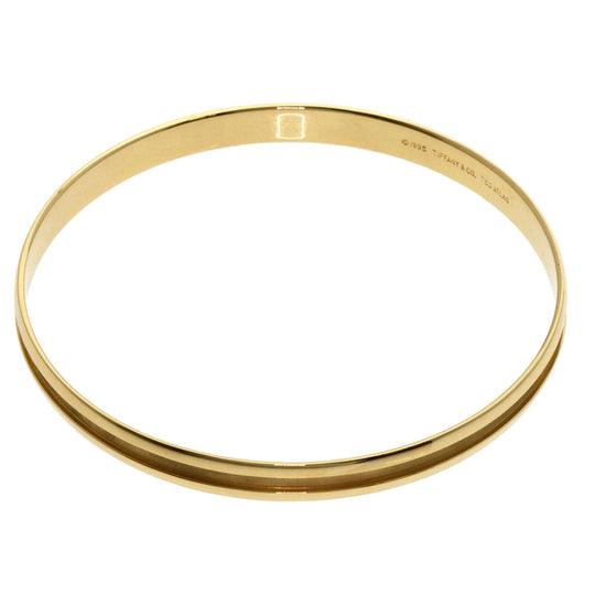 TIFFANY&Co. bracelet 18K Yellow Gold gold Grooved